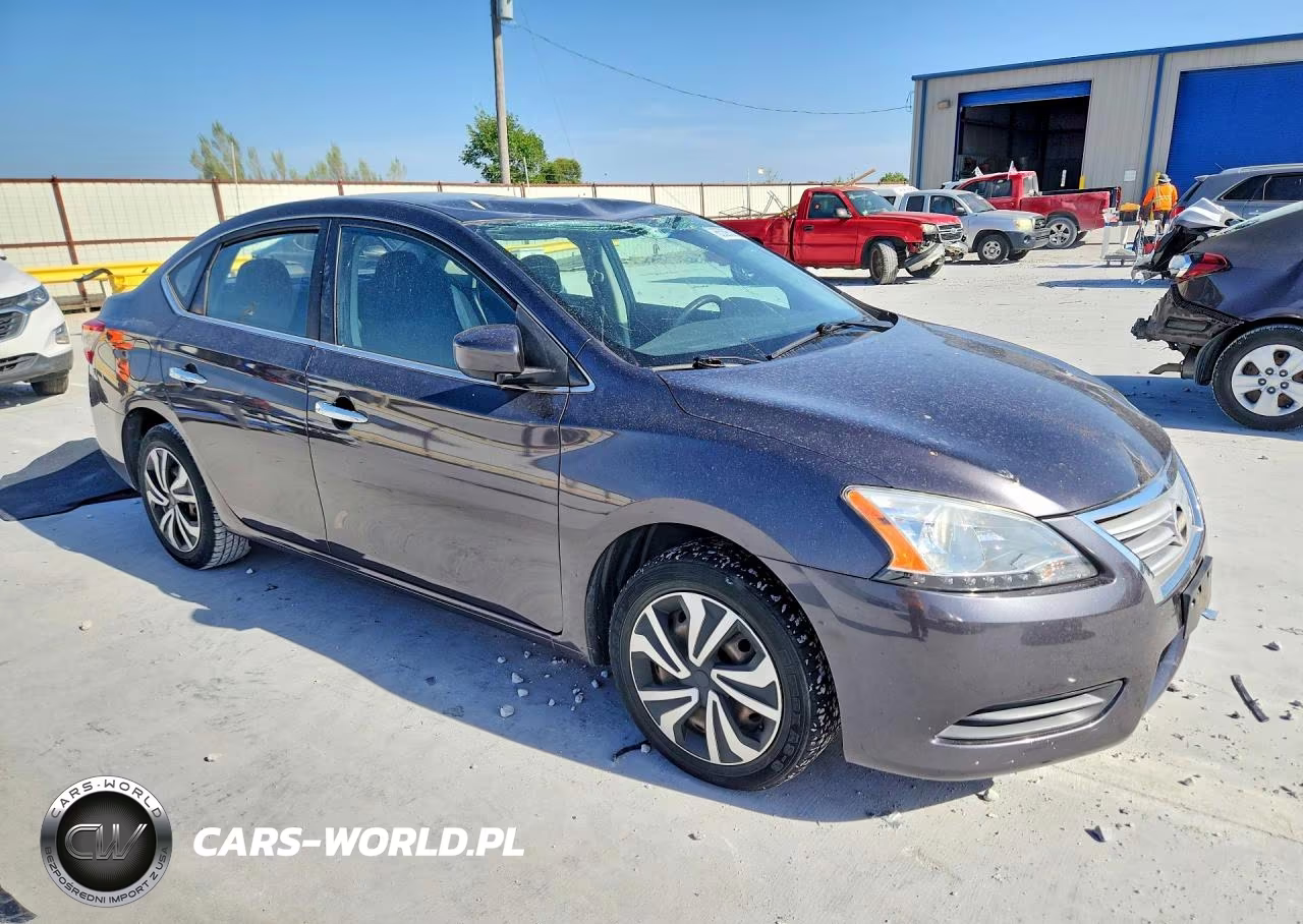 2014 Nissan Sentra Sv VIN:3N1AB7AP4EY250974 - 4