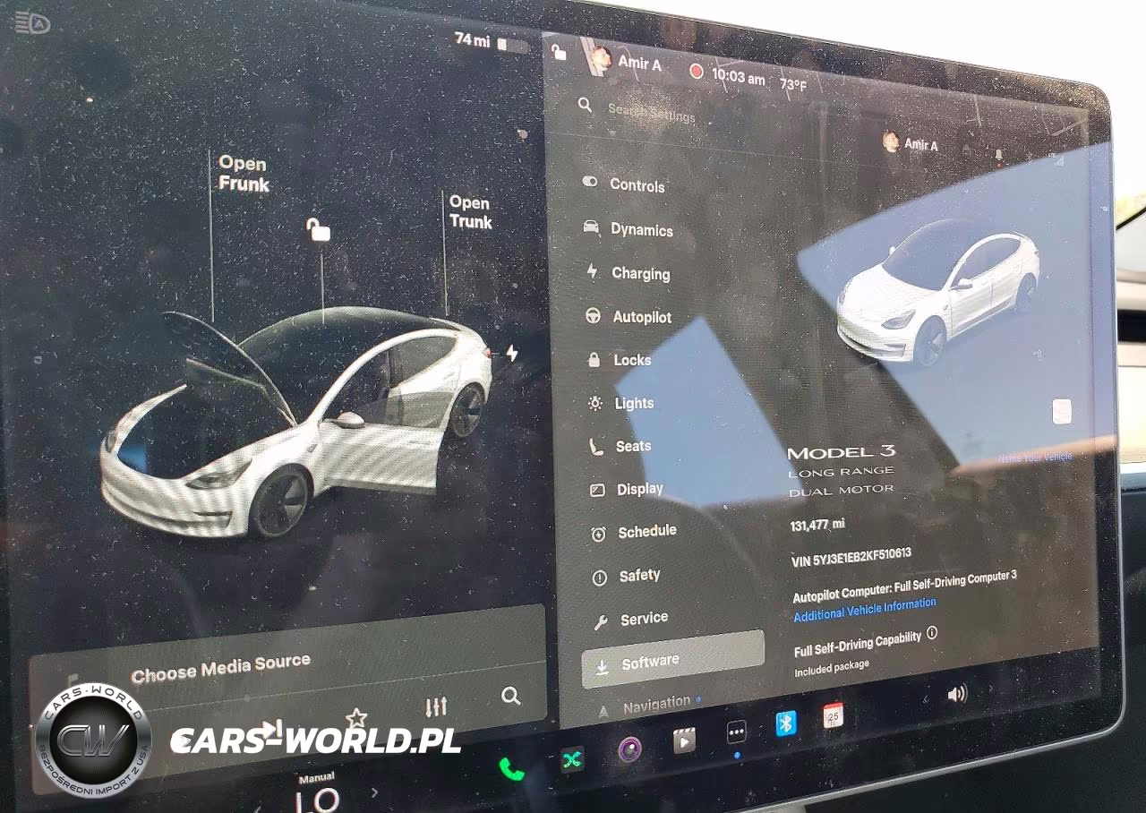 2019 Tesla Model 3 VIN:5YJ3E1EB2KF510613 - 9
