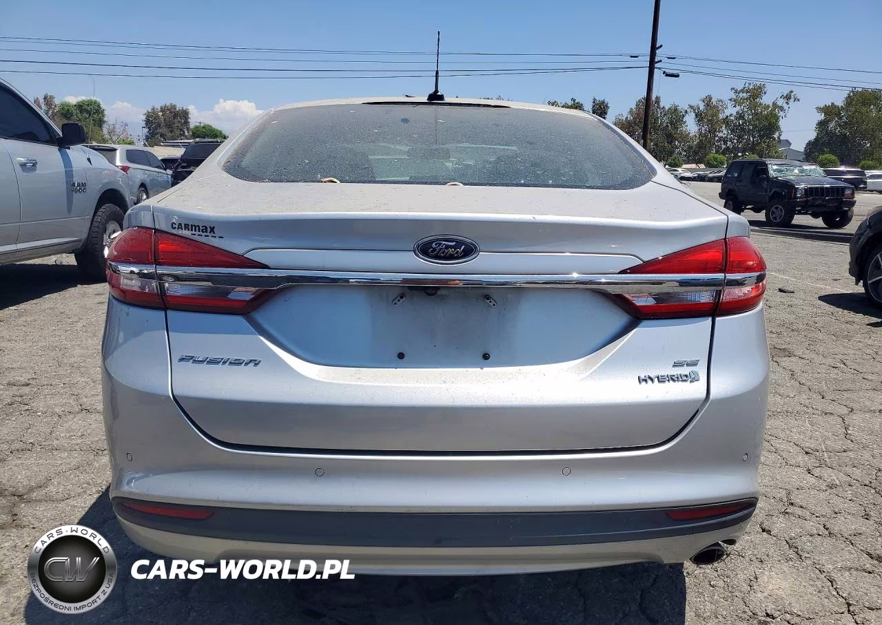 2017 Ford Fusion Se Hybrid VIN:3FA6P0LU3HR164039 - 6