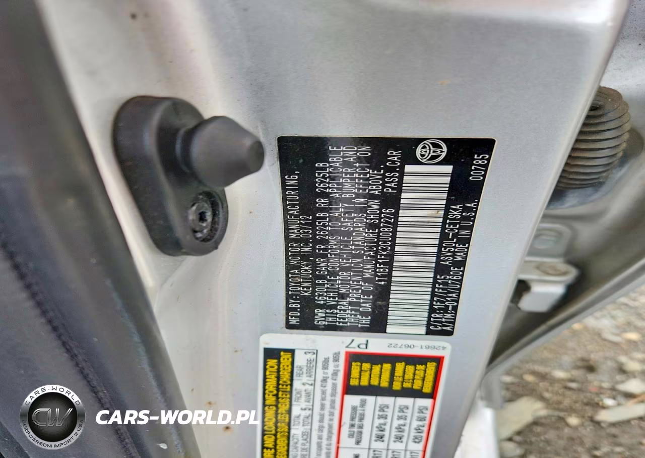 2012 Toyota Camry Se VIN:4T1BF1FK3CU087276 - 12