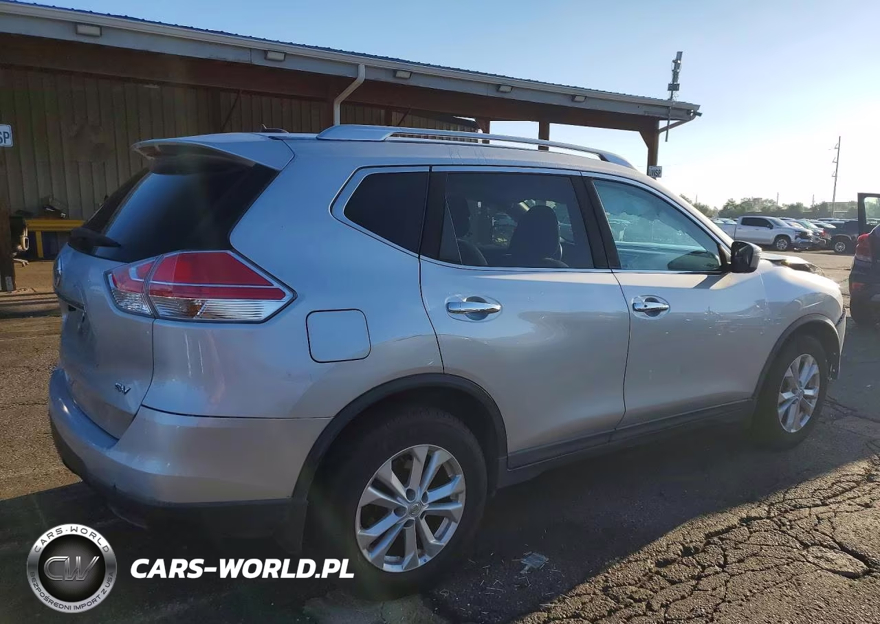 2016 Nissan Rogue Sv VIN:KNMAT2MT8GP681618 - 3