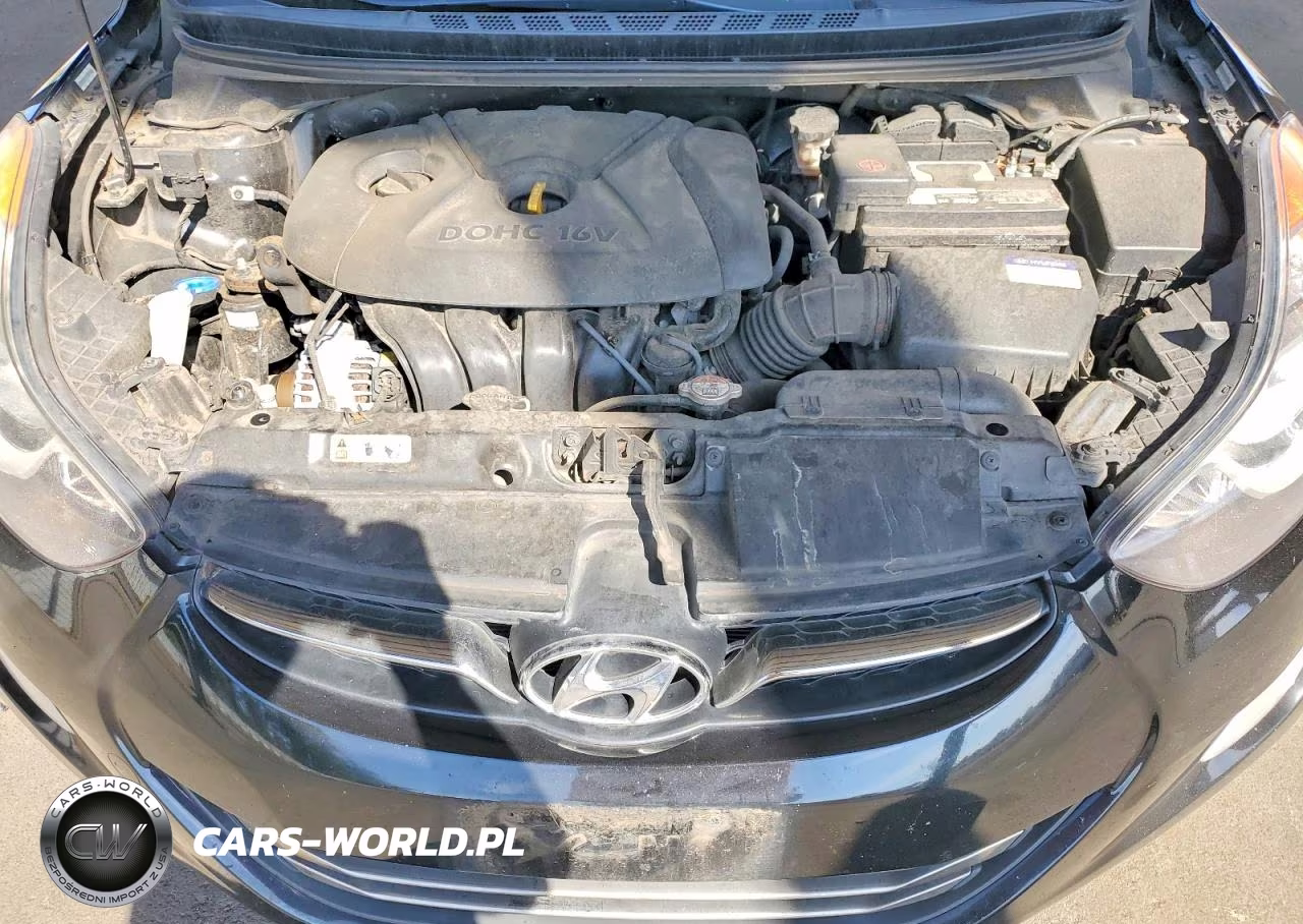 2012 Hyundai Elantra Limited VIN:KMHDH4AE6CU242392 - 11