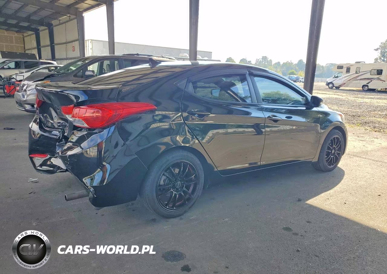 2012 Hyundai Elantra Limited VIN:KMHDH4AE6CU242392 - 3