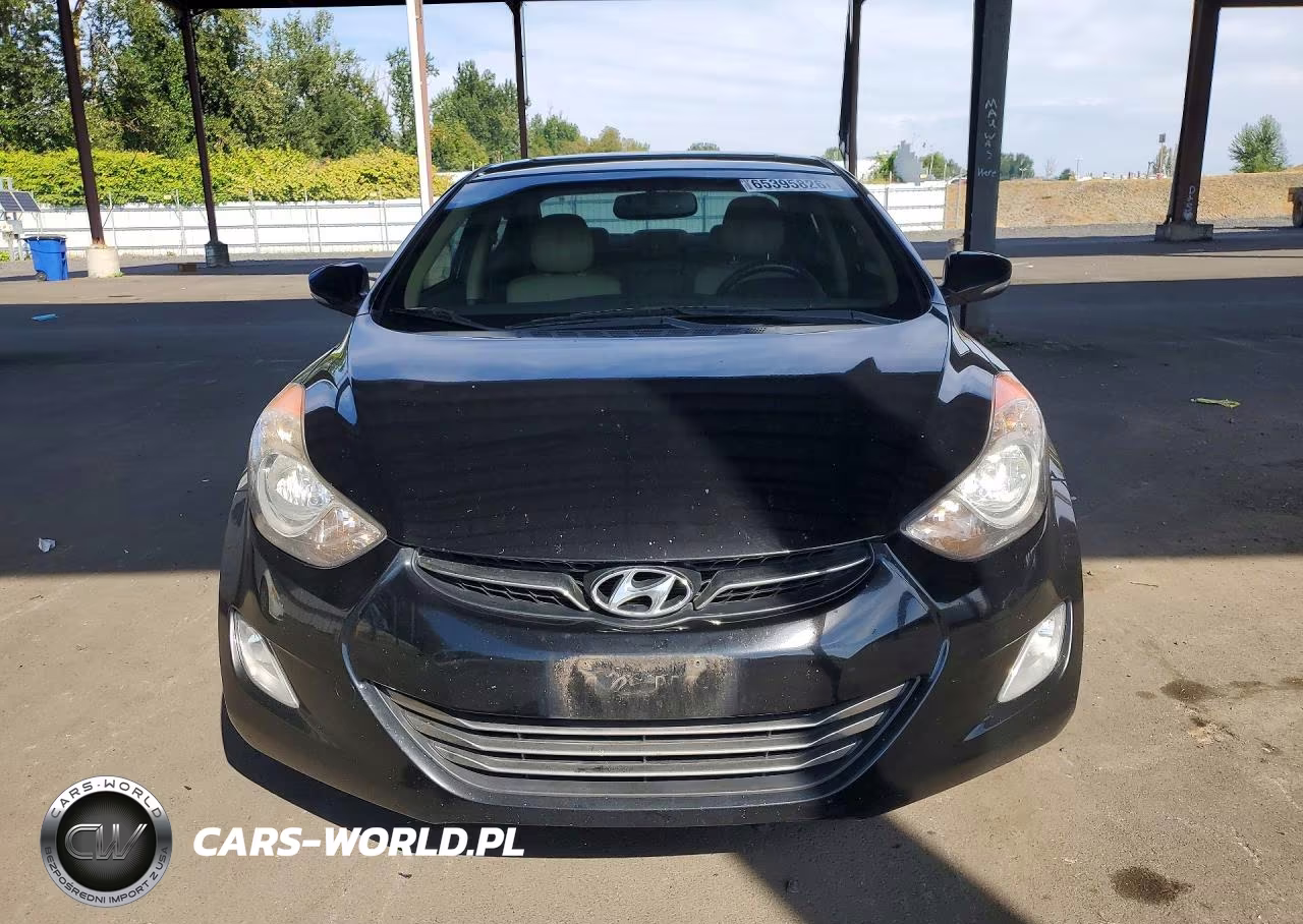 2012 Hyundai Elantra Limited VIN:KMHDH4AE6CU242392 - 5