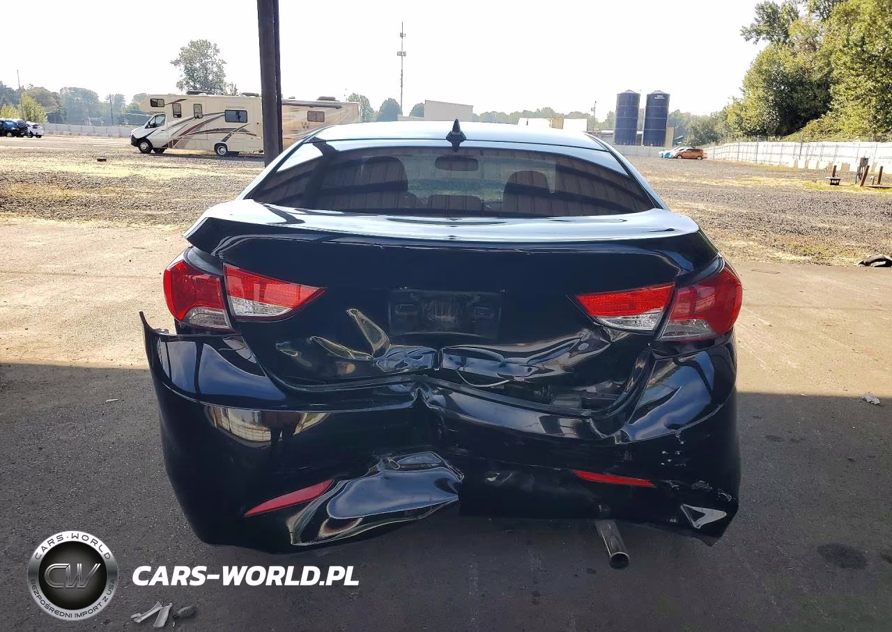 2012 Hyundai Elantra Limited VIN:KMHDH4AE6CU242392 - 6