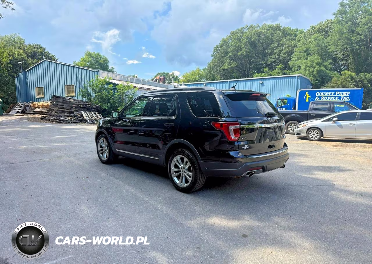 2018 Ford Explorer Xlt VIN:1FM5K8D86JGA10860 - 3