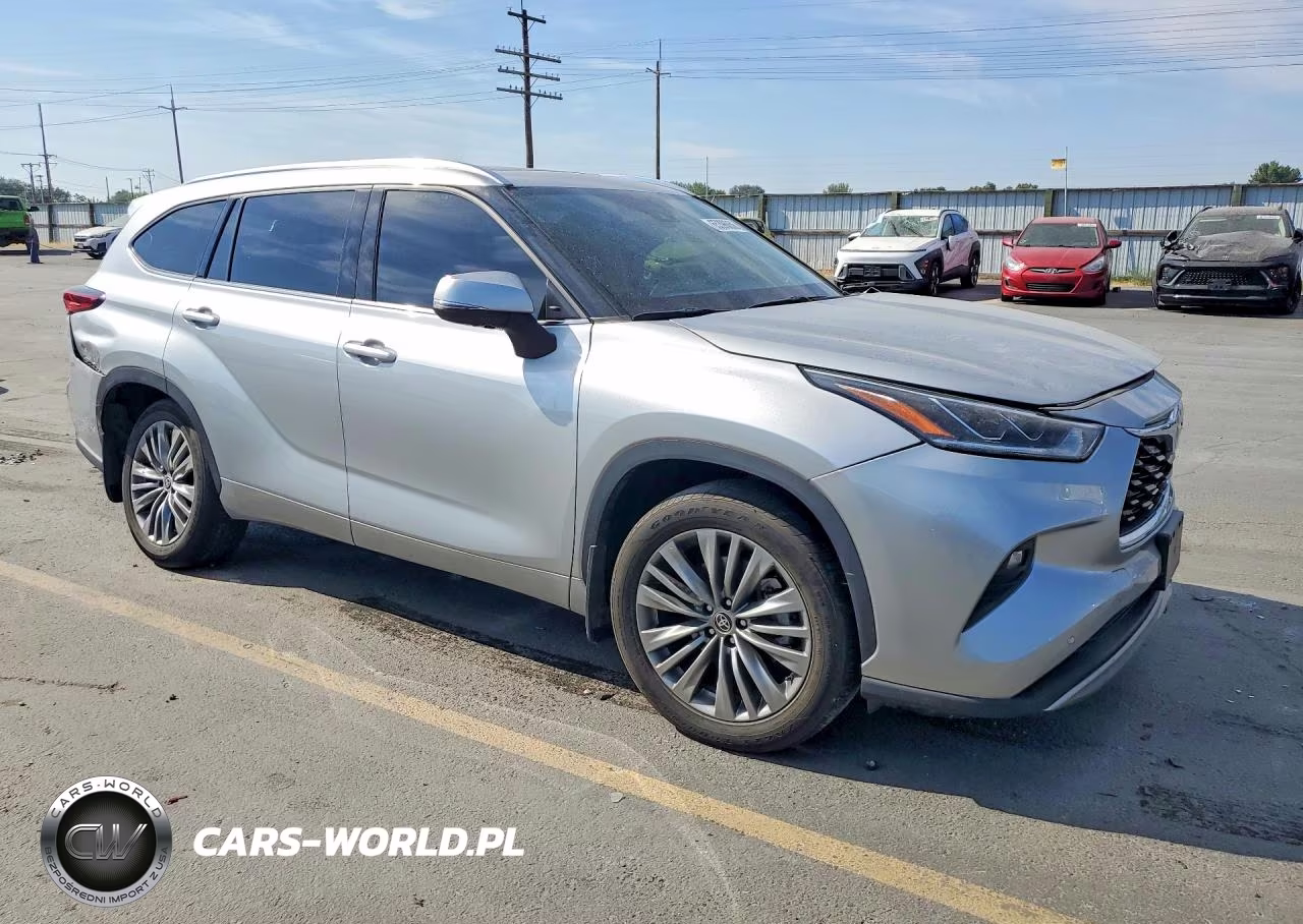2022 Toyota Highlander Platinum VIN:5TDFZRBH1NS170492 - 4