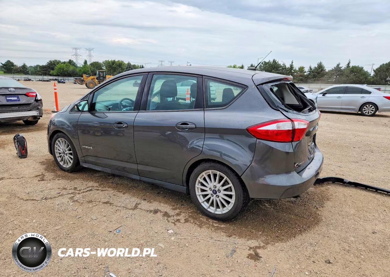 2016 Ford C-Max Se VIN:1FADP5AU2GL117590 - 2