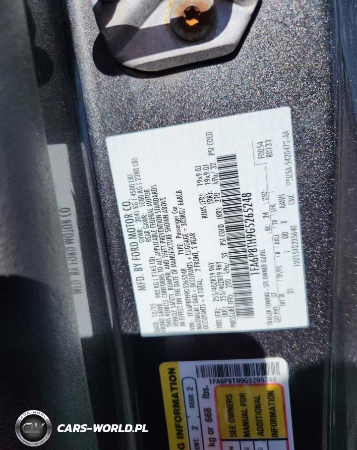 2016 Ford Mustang VIN:1FA6P8TH9G5265248 - 12