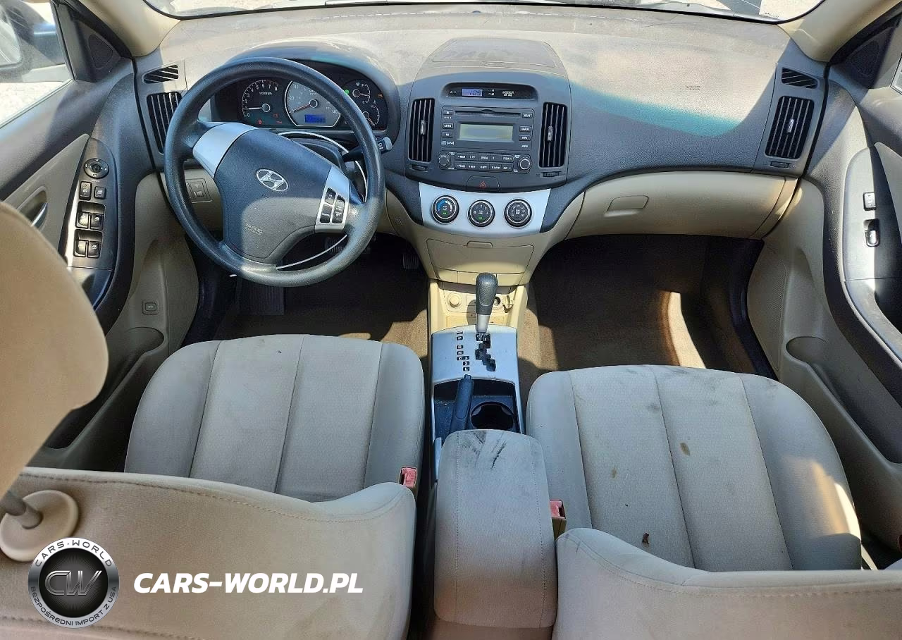 2009 Hyundai Elantra Gls VIN:KMHDU46D69U598622 - 8
