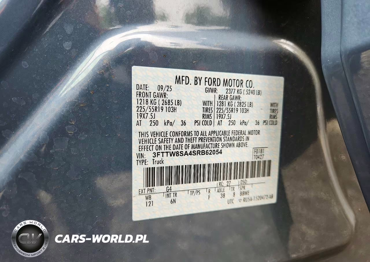 2025 Ford Maverick Lariat VIN:3FTTW8SA4SRB62054 - 12