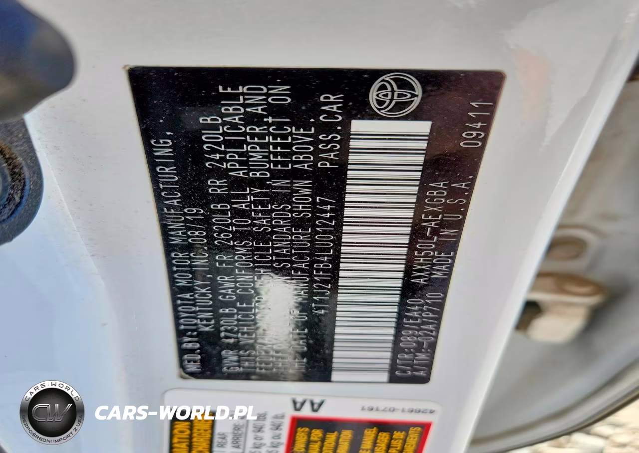 2020 Toyota Avalon Xle VIN:4T1J21FB4LU012447 - 13
