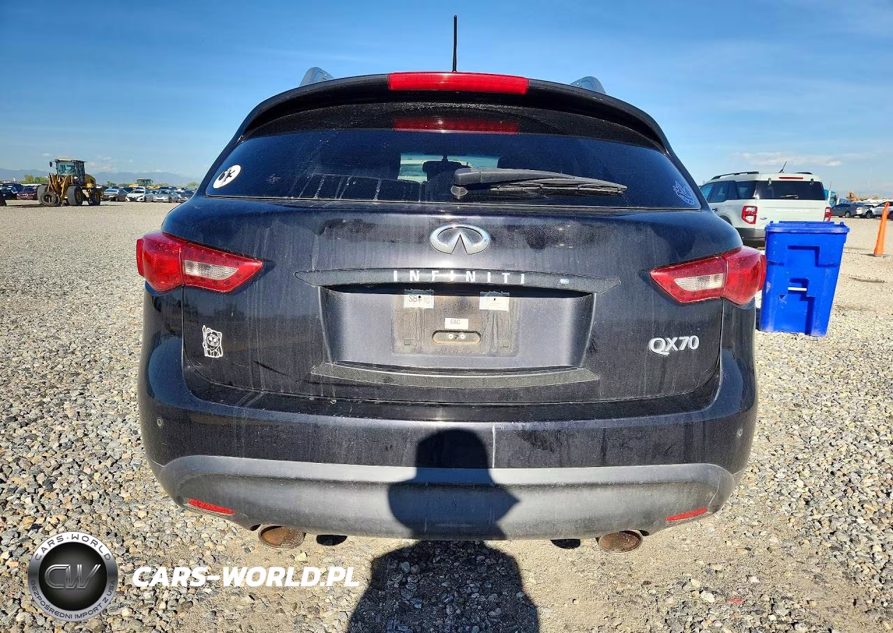2016 Infiniti Qx70 Base VIN:JN8CS1MW7GM750238 - 6