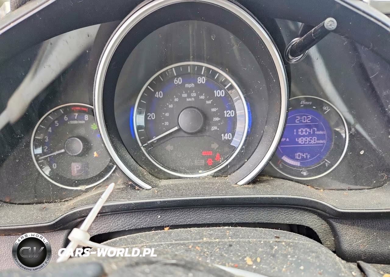 2016 Honda Fit Ex VIN:JHMGK5H73GX012411 - 9