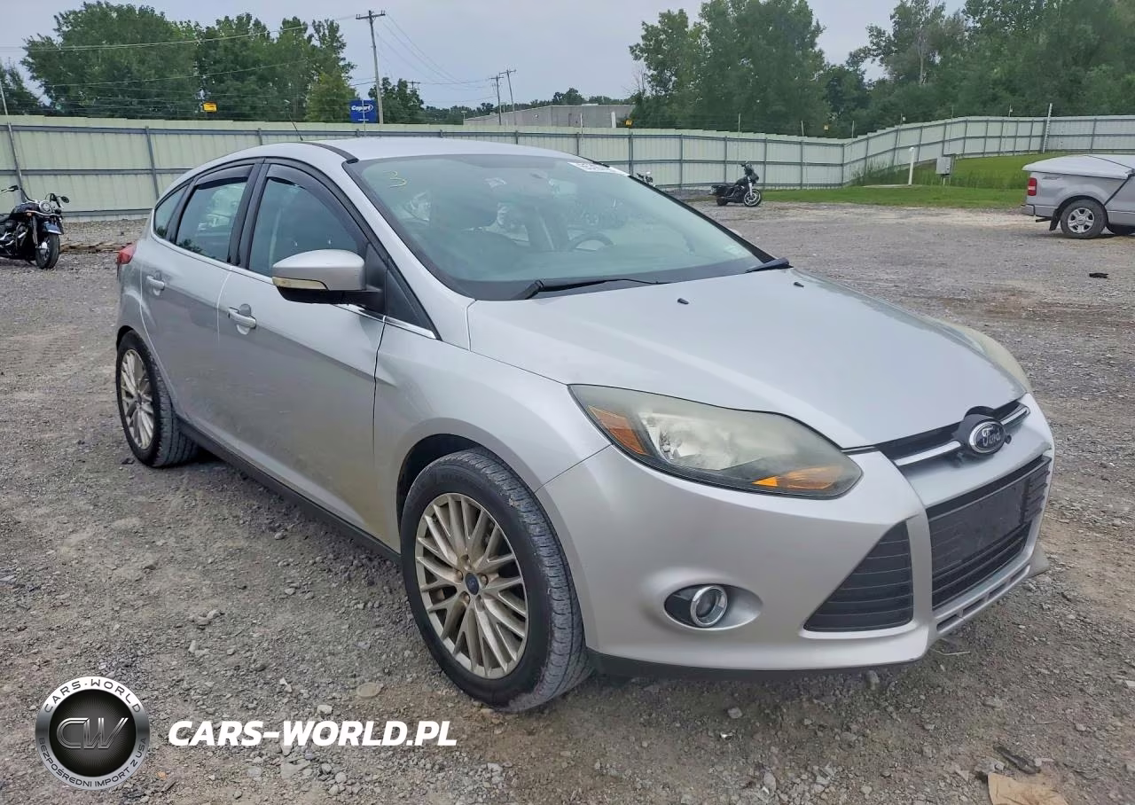 2014 Ford Focus Titanium VIN:1FADP3N21EL245085 - 4