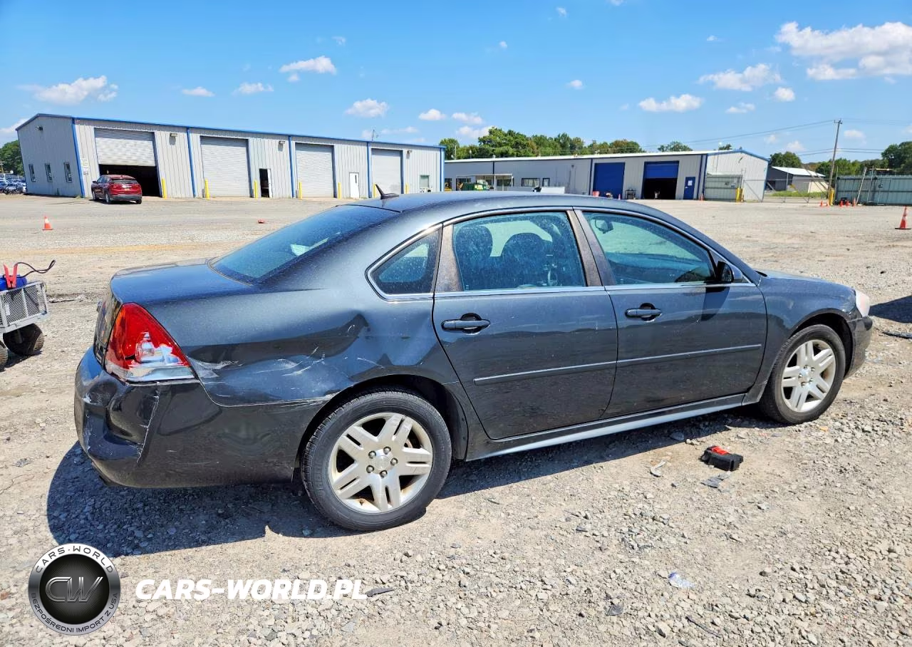 2013 Chevrolet Impala Lt VIN:2G1WG5E36D1138389 - 3