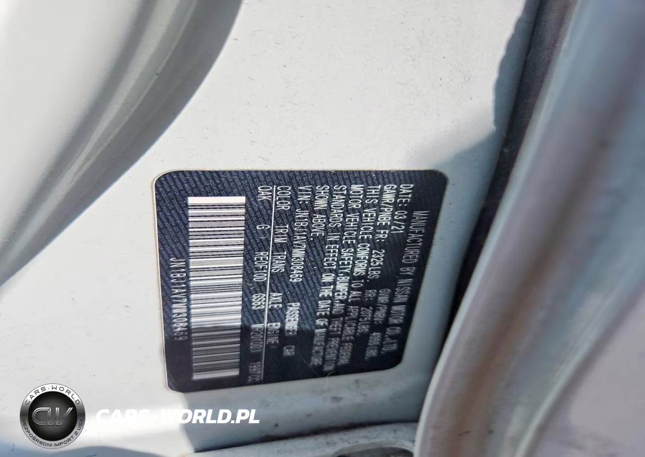 2021 Nissan Rogue Sport S VIN:JN1BJ1AV7MW308469 - 13