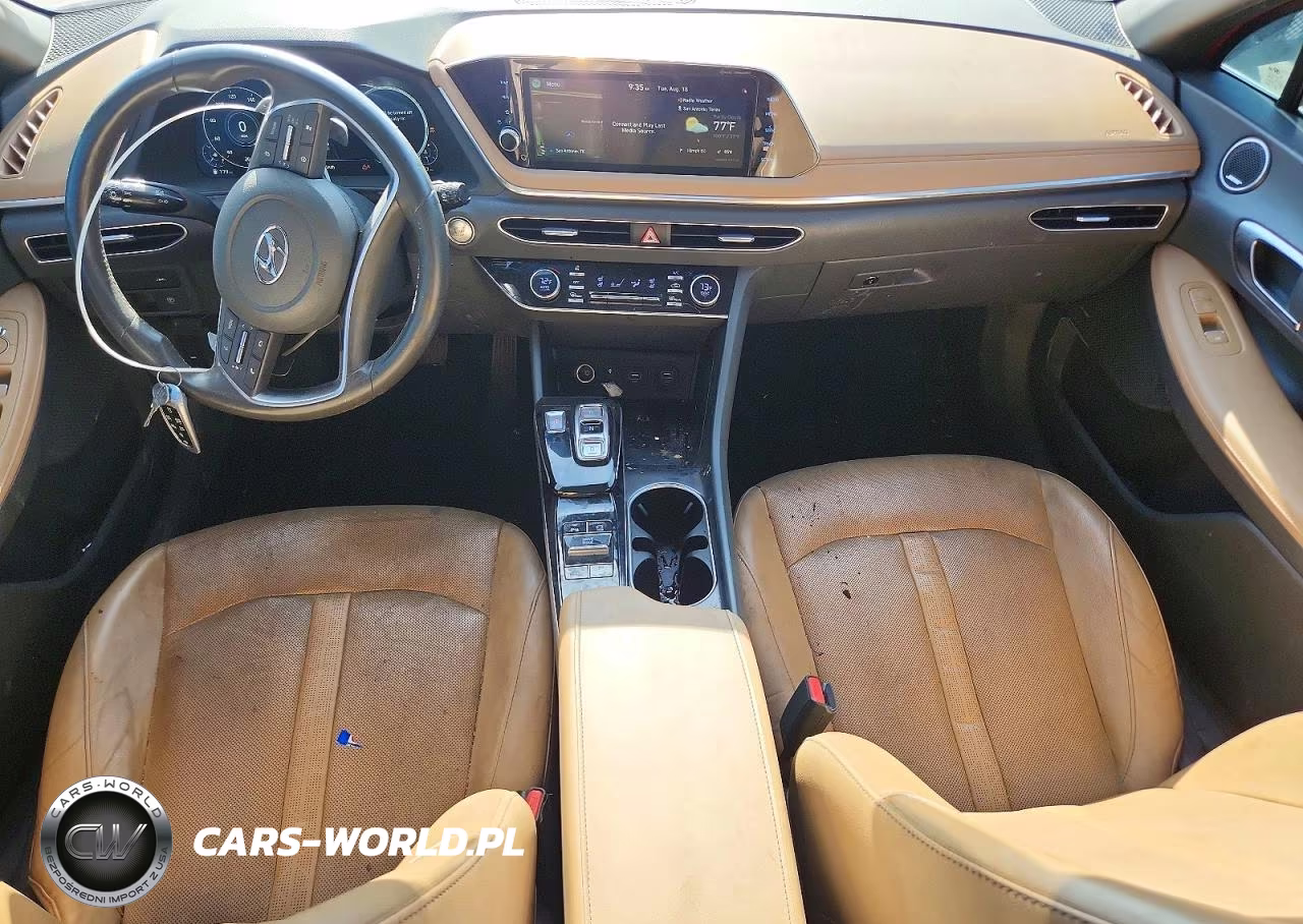 2021 Hyundai Sonata Limited VIN:5NPEH4J2XMH080373 - 8