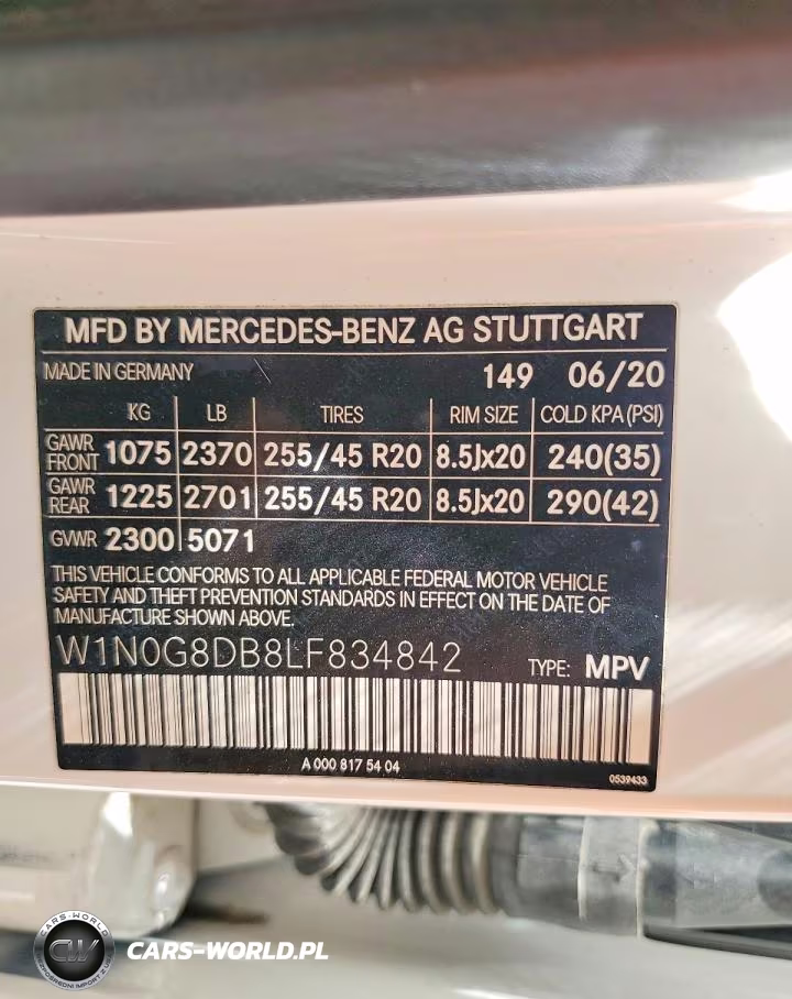 2020 Mercedes-Benz Glc 300 VIN:W1N0G8DB8LF834842 - 13