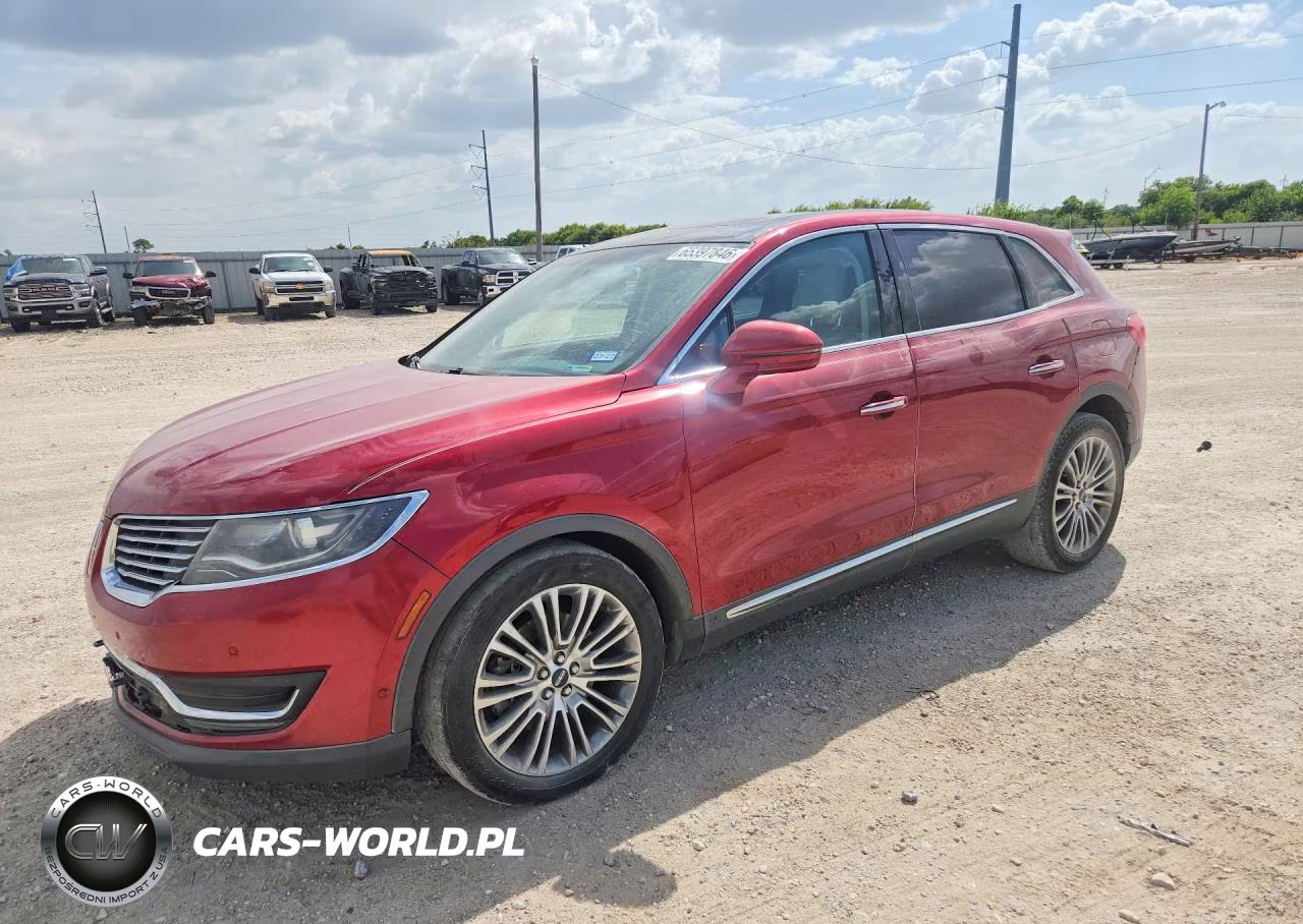 2016 Lincoln Mkx Reserve VIN:2LMPJ6LR0GBL22025 - 1