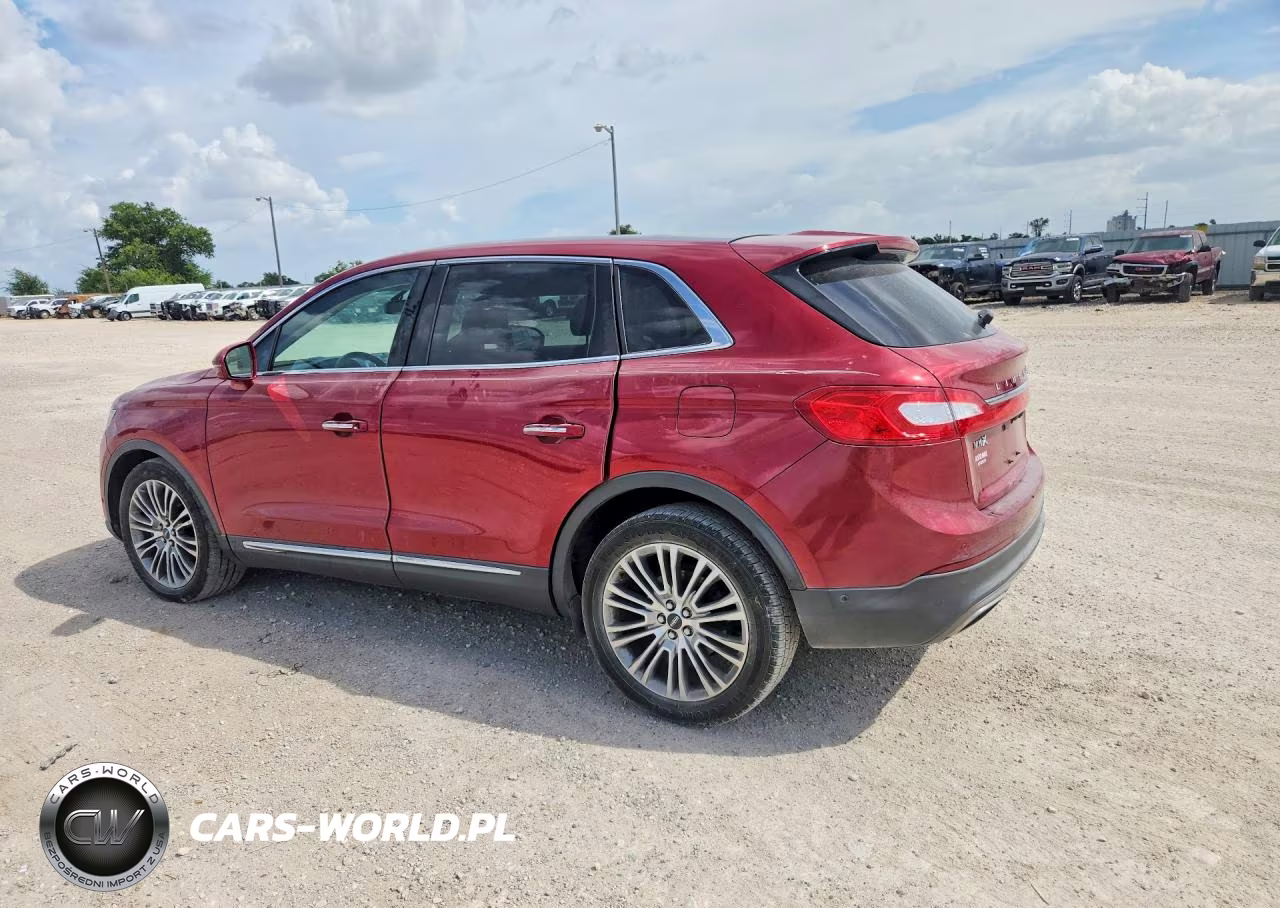 2016 Lincoln Mkx Reserve VIN:2LMPJ6LR0GBL22025 - 2