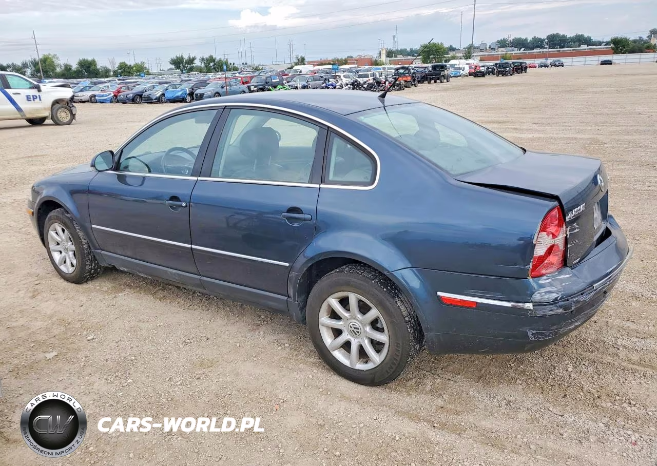 2004 Volkswagen Passat Gls VIN:WVWPD63B94E347001 - 2