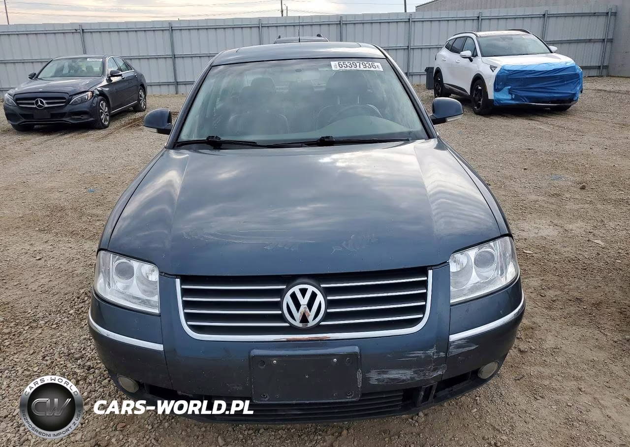 2004 Volkswagen Passat Gls VIN:WVWPD63B94E347001 - 5
