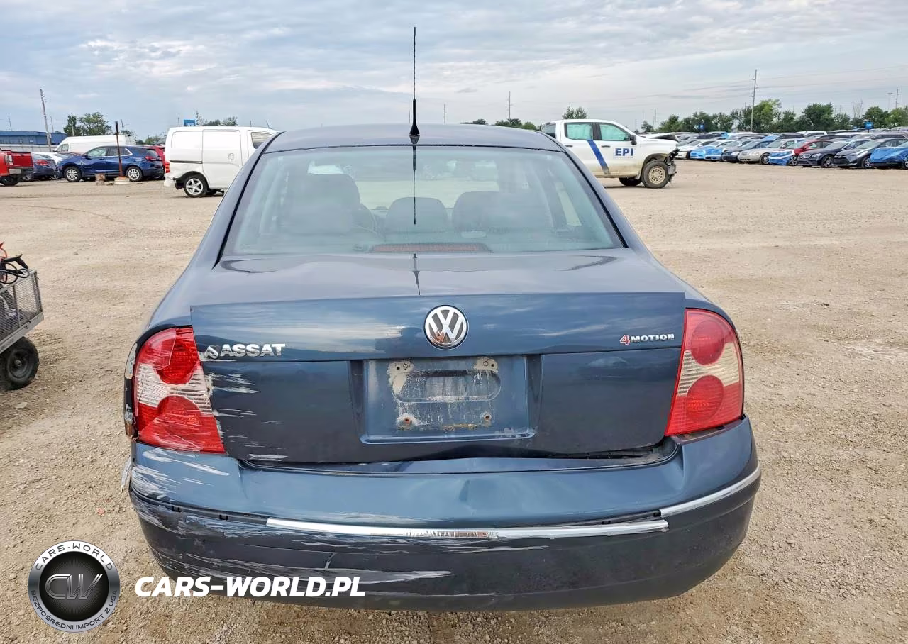 2004 Volkswagen Passat Gls VIN:WVWPD63B94E347001 - 6