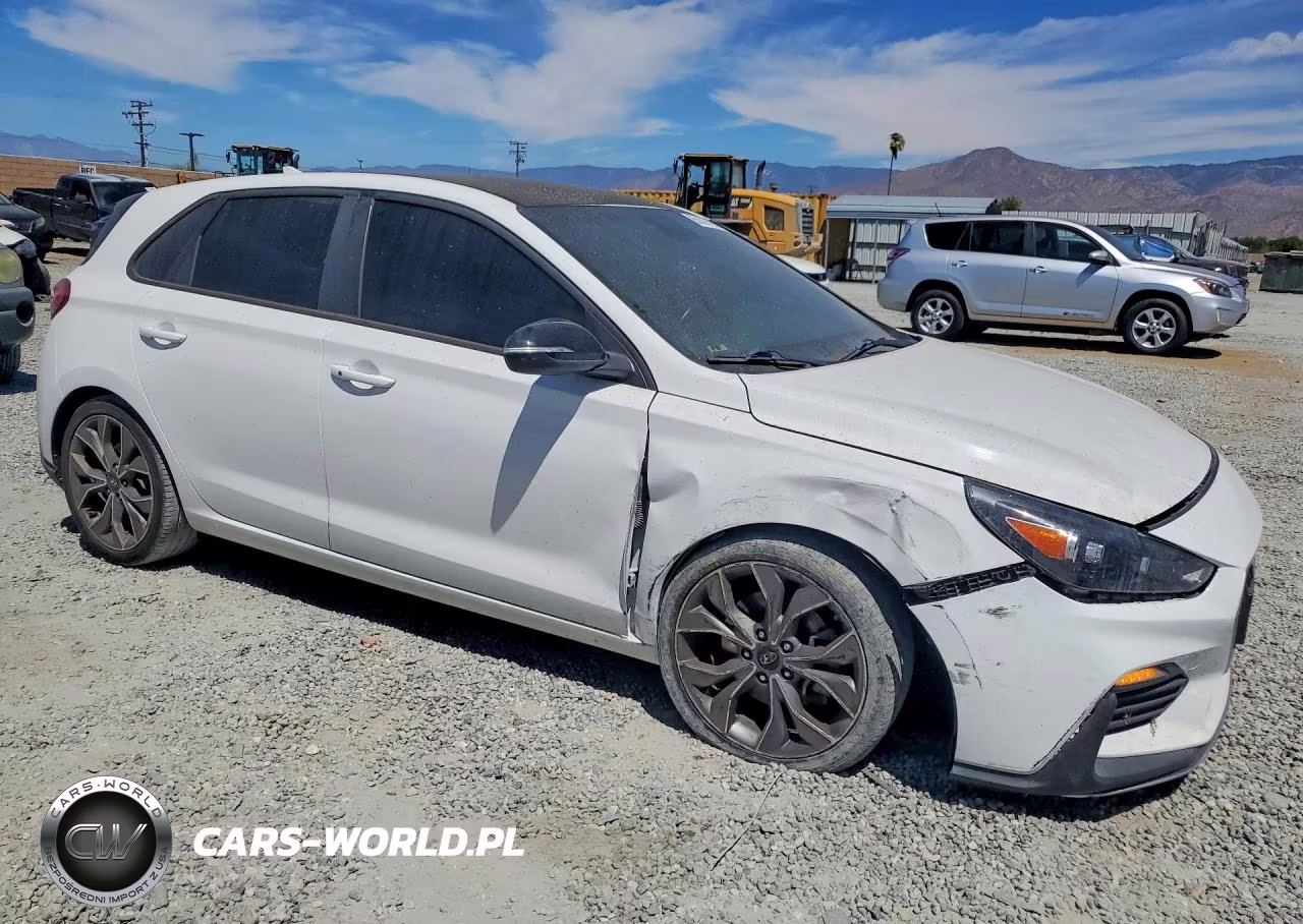 2019 Hyundai Elantra Gt N Line VIN:KMHH55LC1KU118511 - 4