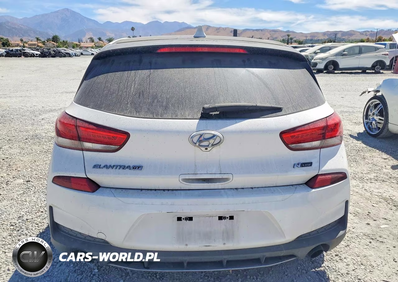 2019 Hyundai Elantra Gt N Line VIN:KMHH55LC1KU118511 - 6