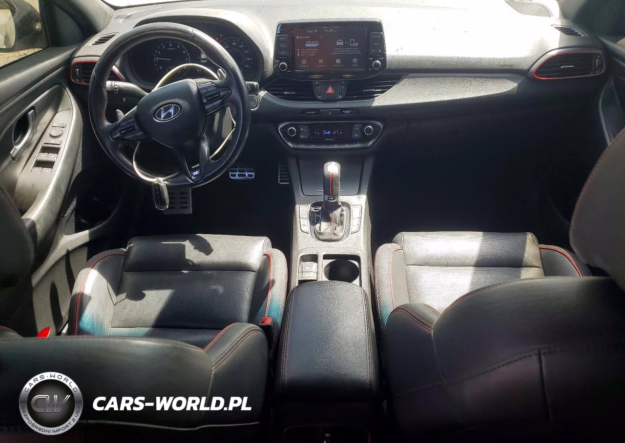 2019 Hyundai Elantra Gt N Line VIN:KMHH55LC1KU118511 - 8