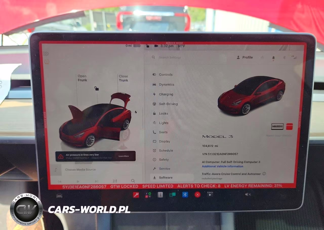 2022 Tesla Model 3 VIN:5YJ3E1EA0NF286057 - 9