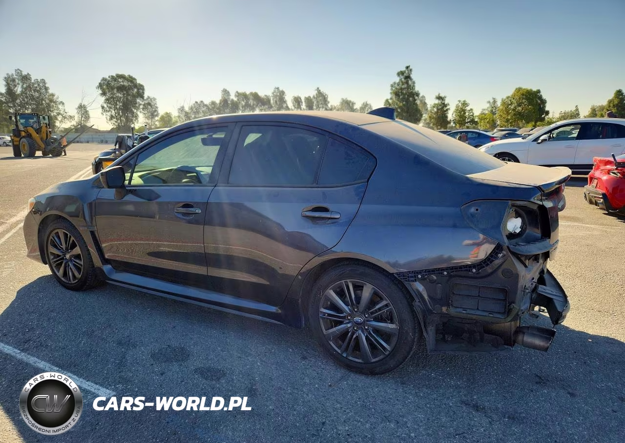 2017 Subaru Wrx VIN:JF1VA1B61H9841199 - 2