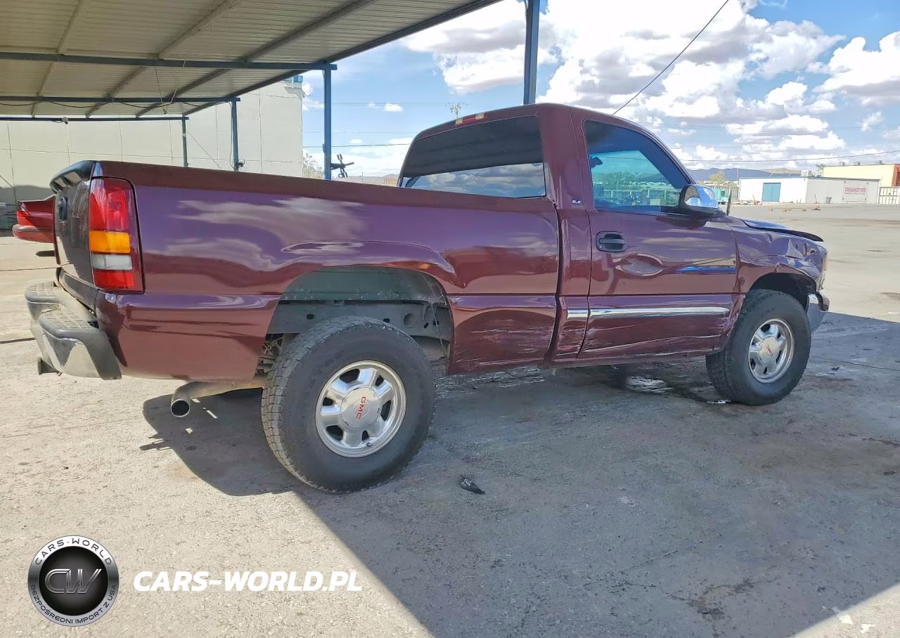 2001 GMC New Sierra K1500 VIN:1GTEK14T71Z106839 - 3