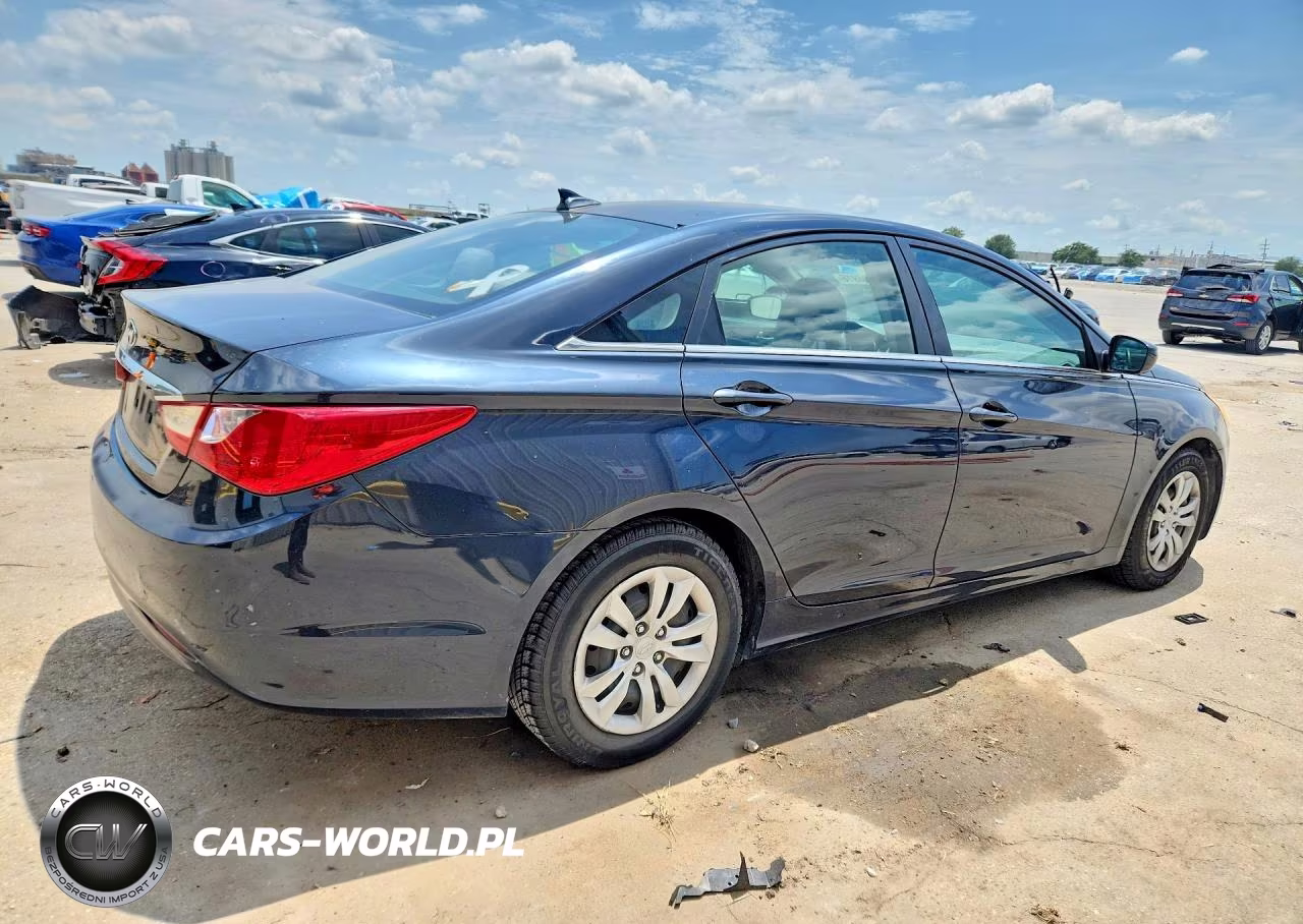 2012 Hyundai Sonata Gls VIN:5NPEB4AC0CH349358 - 3