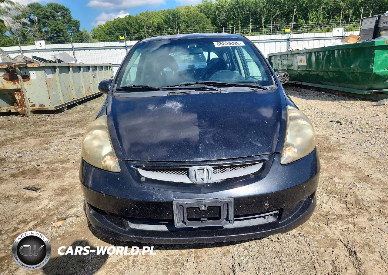 2008 Honda Fit VIN:JHMGD38468S066532 - 5
