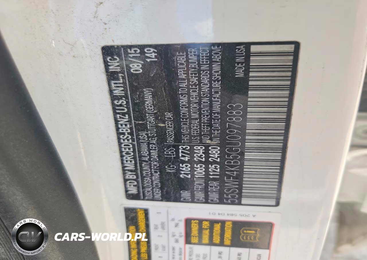2016 Mercedes-Benz C 300 4Matic VIN:55SWF4KB5GU097883 - 13