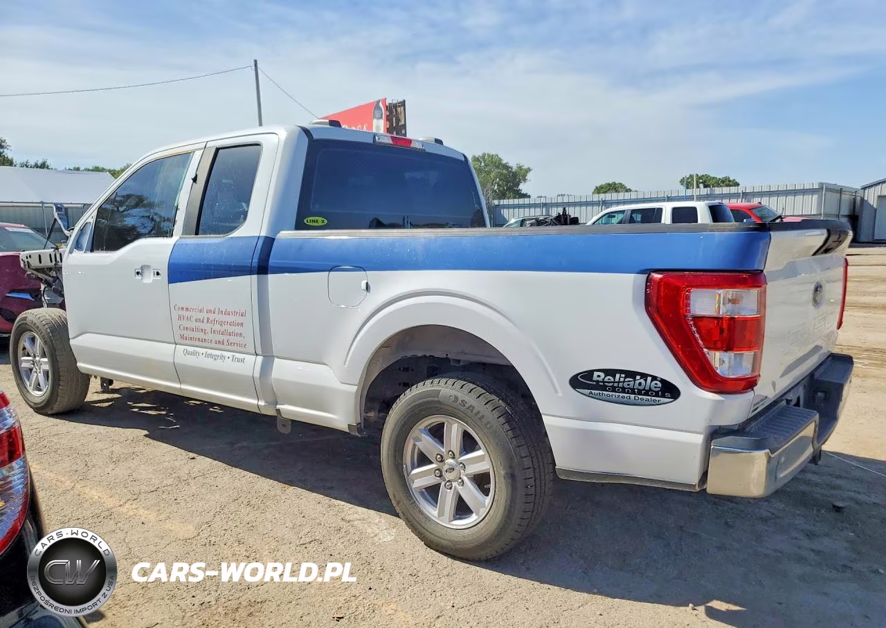 2021 Ford F150 Super Cab VIN:1FTEX1C50MFB64253 - 2