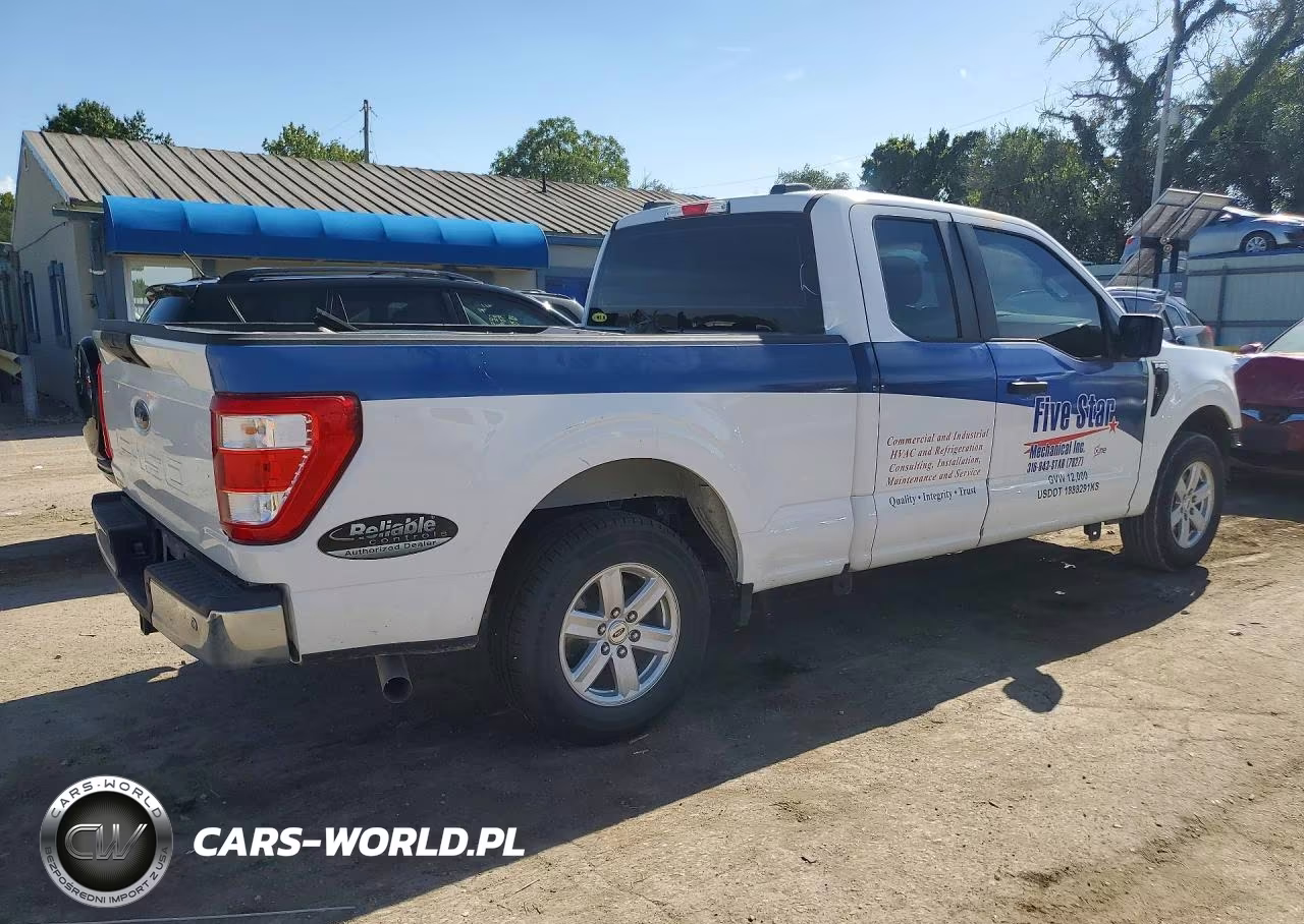 2021 Ford F150 Super Cab VIN:1FTEX1C50MFB64253 - 3