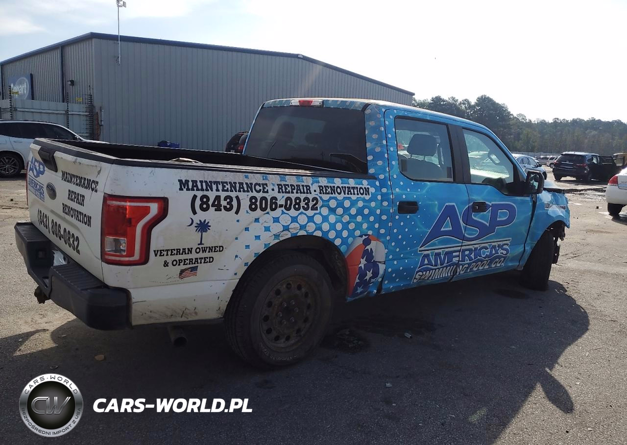 2017 Ford F150 Supercrew VIN:1FTEW1CP4HFA54395 - 3