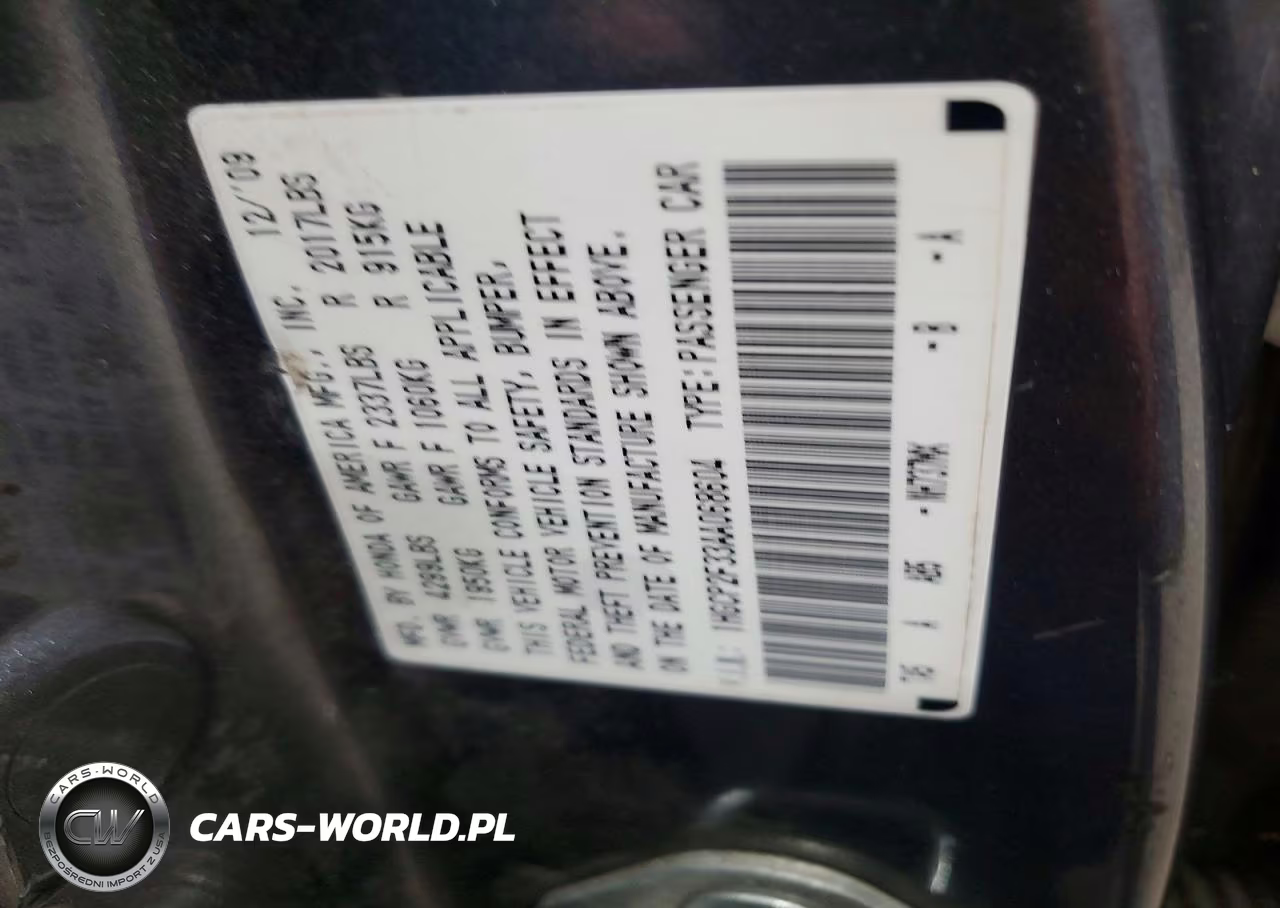 2010 Honda Accord Lx VIN:1HGCP2F33AA068604 - 12