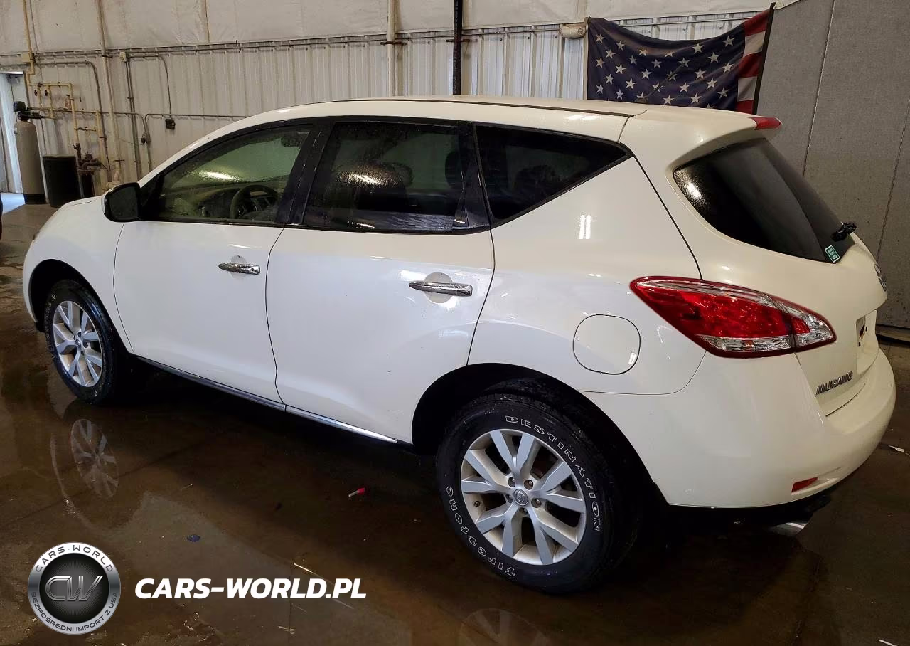 2013 Nissan Murano S VIN:JN8AZ1MW1DW309045 - 2