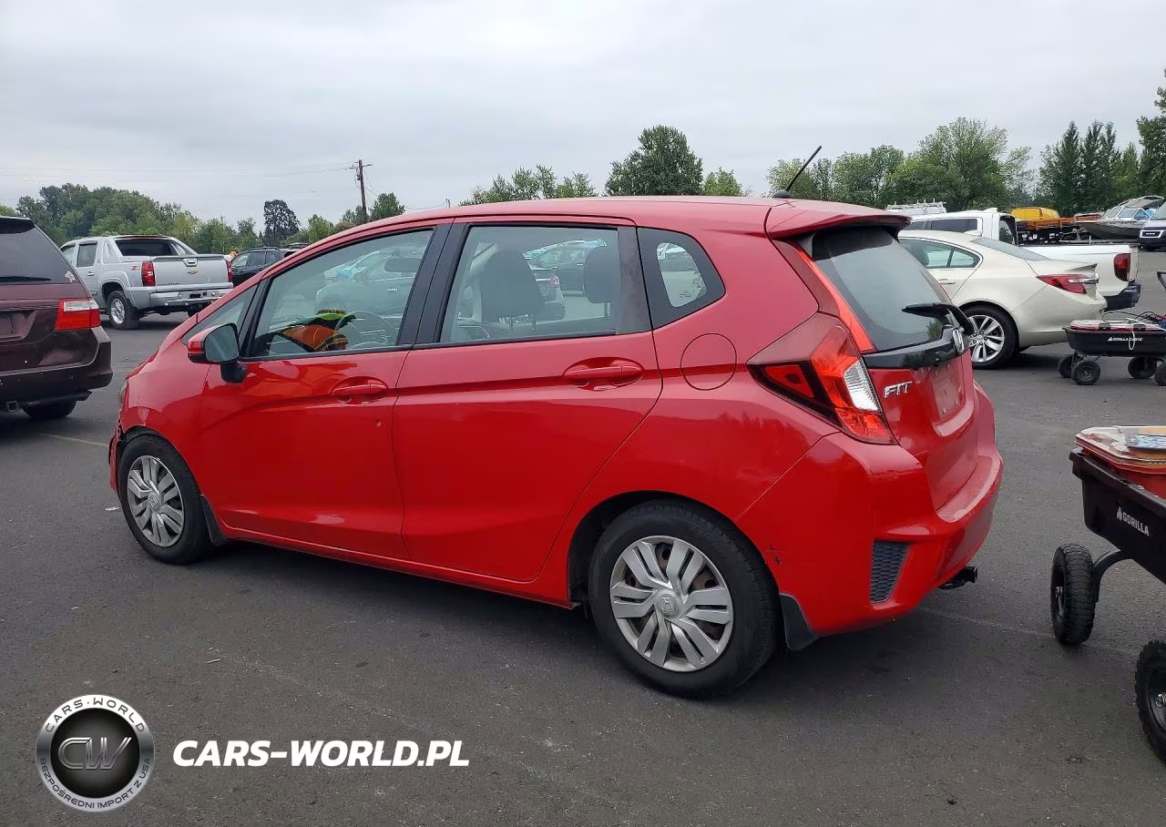 2015 Honda Fit Lx VIN:3HGGK5G51FM759626 - 2