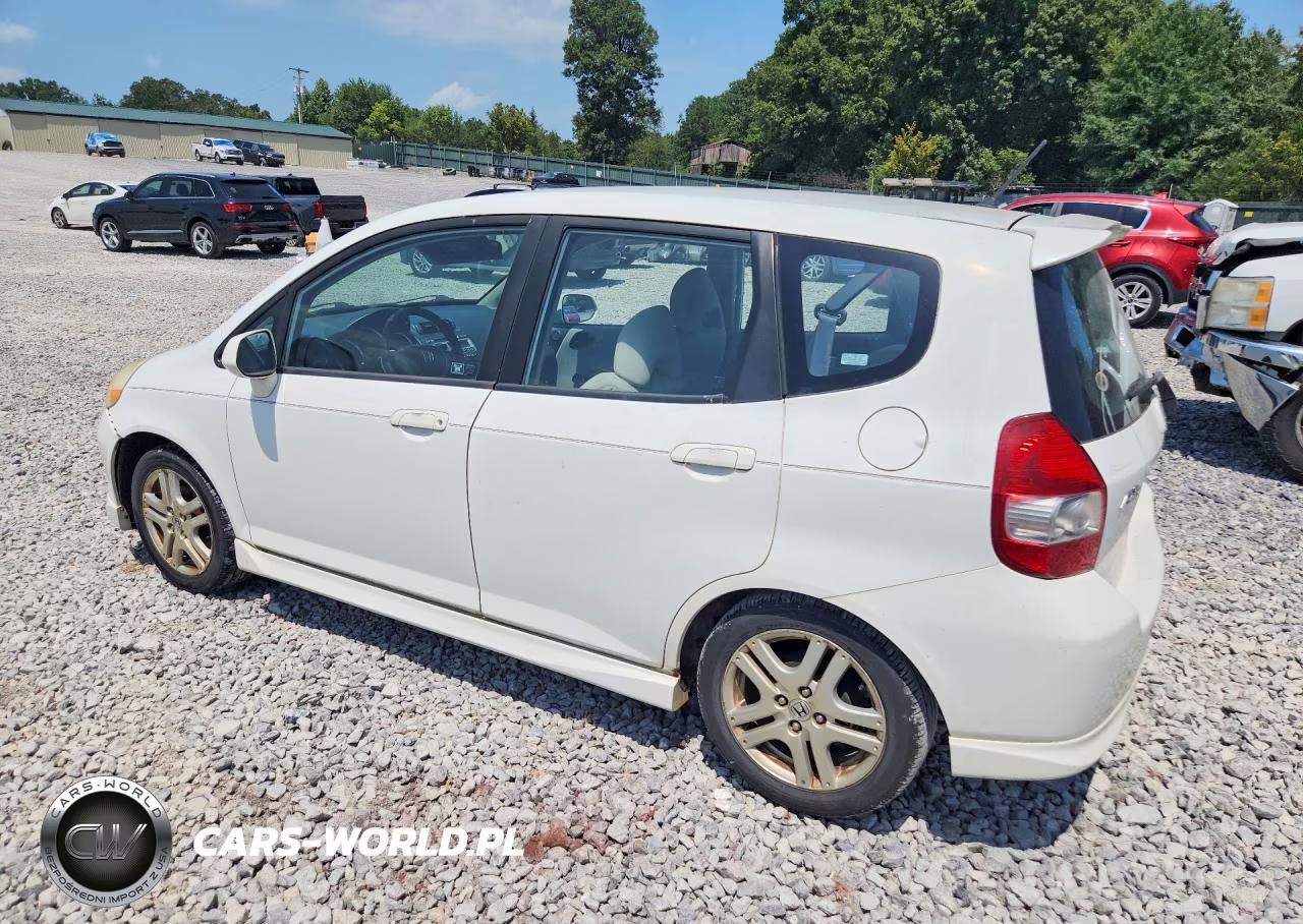 2007 Honda Fit S VIN:JHMGD38637S017756 - 2