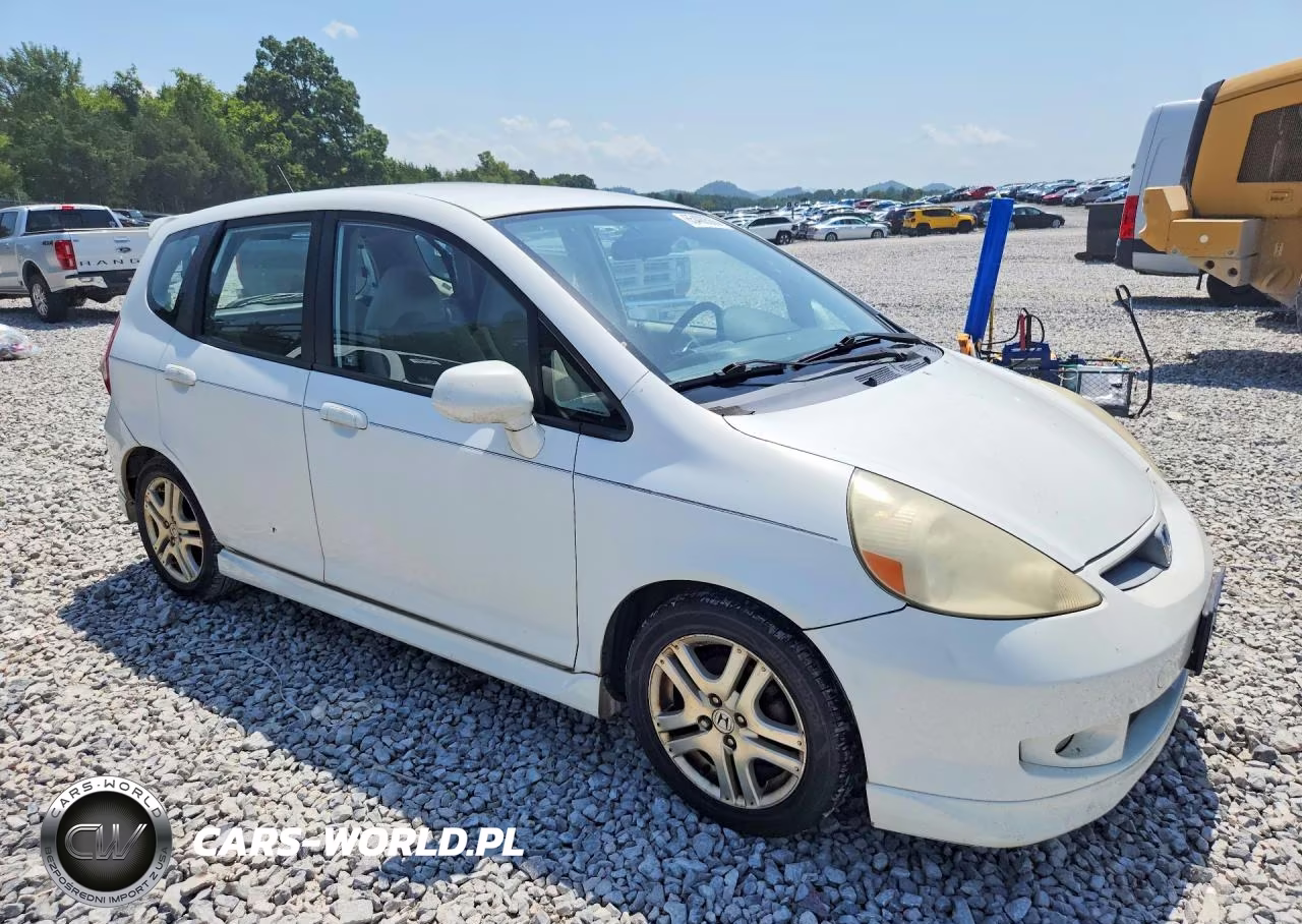 2007 Honda Fit S VIN:JHMGD38637S017756 - 4