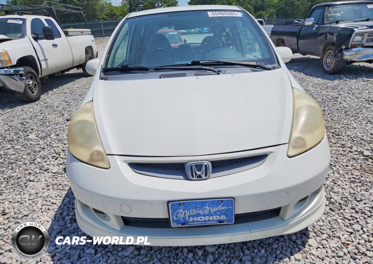 2007 Honda Fit S VIN:JHMGD38637S017756 - 5