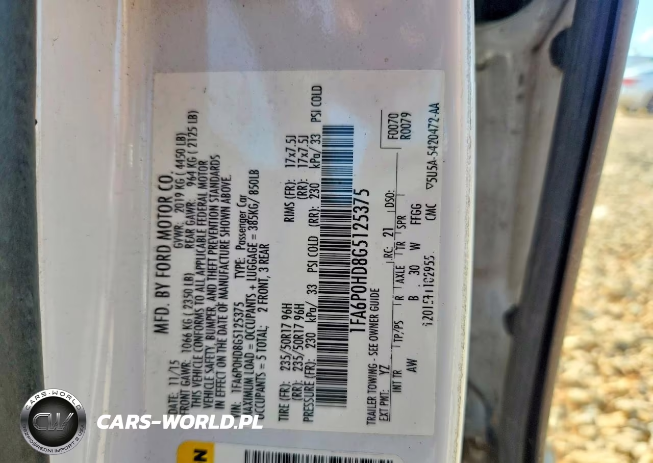 2016 Ford Fusion Se VIN:1FA6P0HD8G5125375 - 12