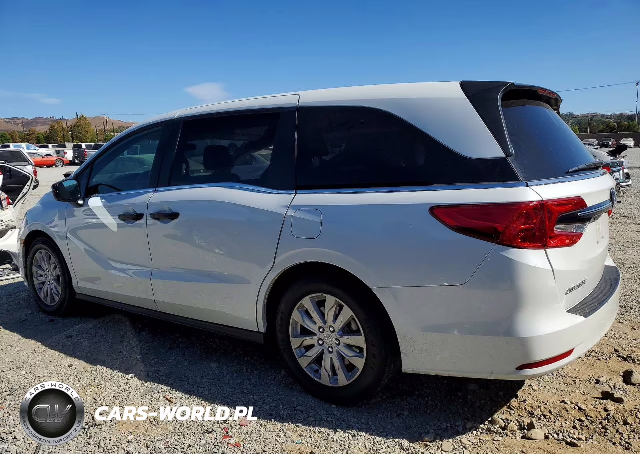 2021 Honda Odyssey Lx VIN:5FNRL6H20MB006119 - 2