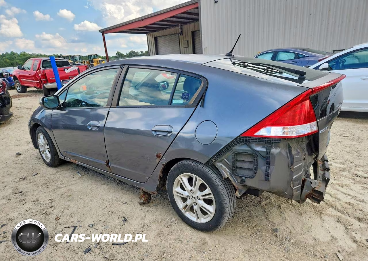 2010 Honda Insight Ex VIN:JHMZE2H78AS012858 - 2