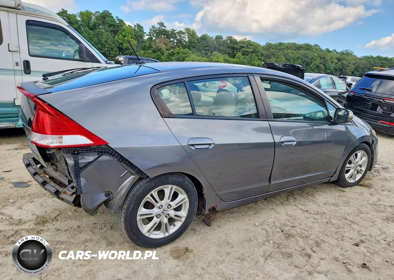2010 Honda Insight Ex VIN:JHMZE2H78AS012858 - 3